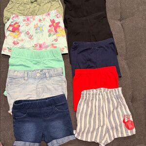 Kids Multicolor Shorts-Set of 10